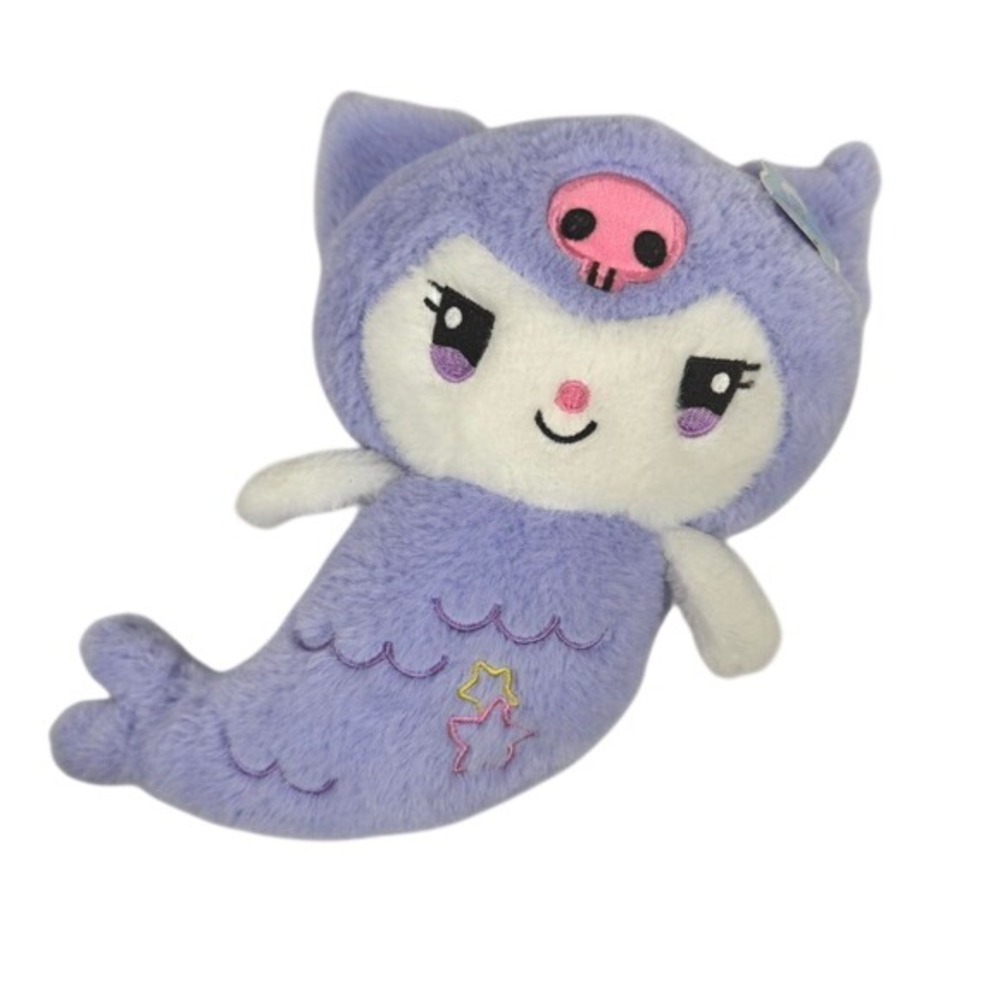 Kawaii‎ Goth Mermaid Plush NWT